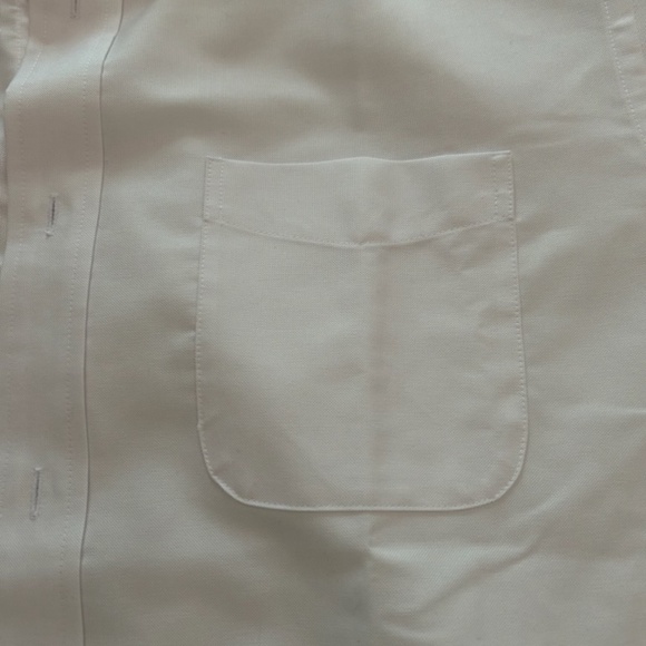 Lands' End School Uniform Short Sleeve Button-Down Oxford Sport Shirt, Size L - Picture 6 of 11